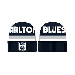 Carlton Blues Woollen Australian Made Beanie