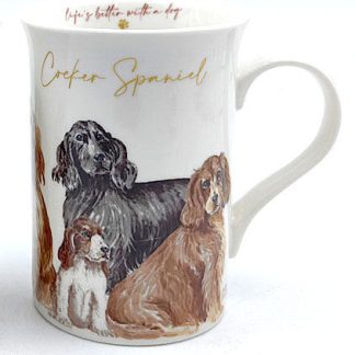 Muddy Paws Cocker Spaniel Mug