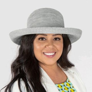 Classic Breton Lined Hat - Ice Grey R35L