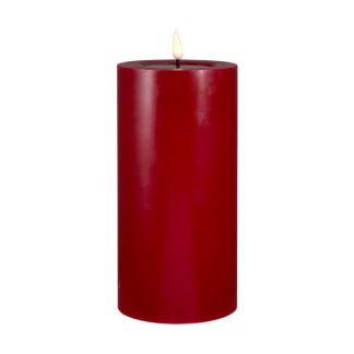 Let's Get Lit LED Flameless Candle 10x20cm Cherry