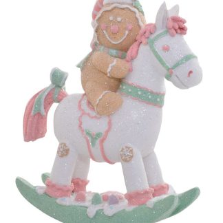 Fairy Floss Xmas Rocking Horse