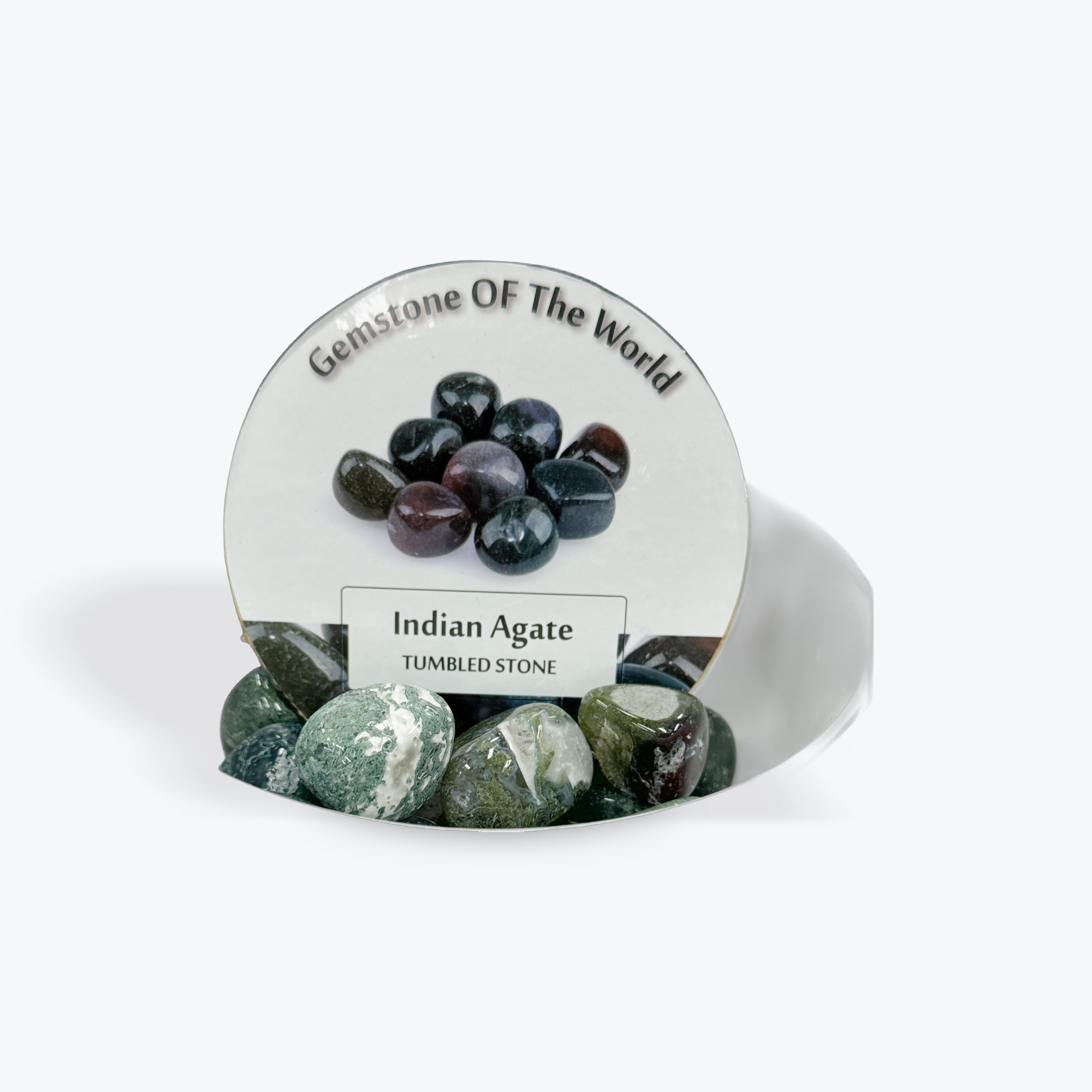 Indian Agate Tumbled Stone