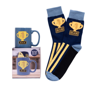 No 1 Dad Mug & Sock Set