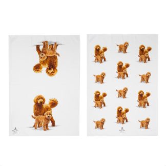 Puppy Love Groodle 2pk Kitchen Towel