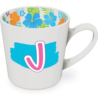 J motif mug female