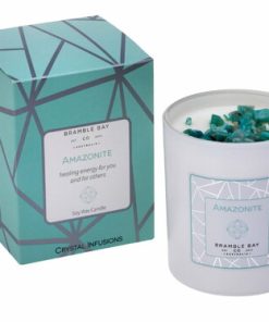 Crystal Infusions Amazonite Candle
