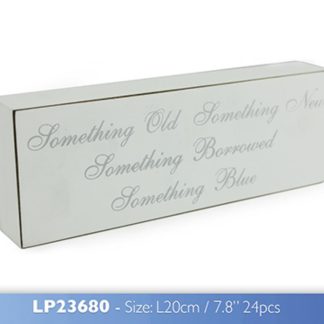 Wedding Old New Borrowed Block