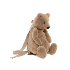 Charlie Bear Oatmeal Brown Bag Charlie Bear