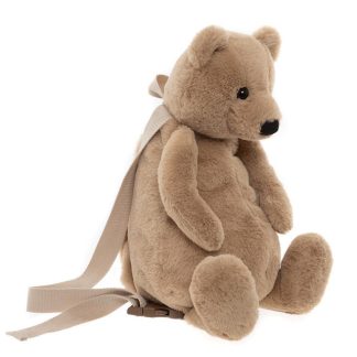 Charlie Bear Oatmeal Brown Bag