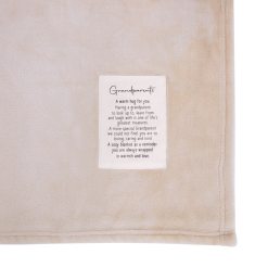 Heartfelt Grandparents Blanket