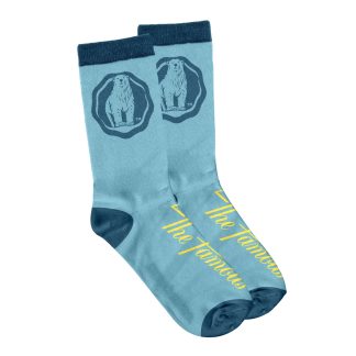 Bundaberg Blue Rosette Socks