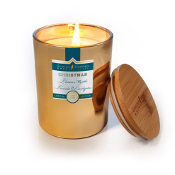 Lemon Myrtle & Eucalyptus Christmas Soy Candle