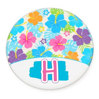 H motif coaster female