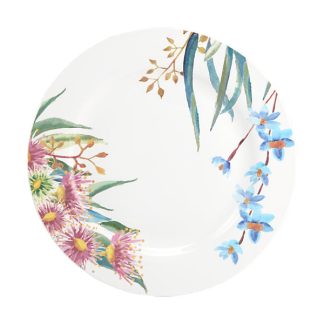 Royal Botanic Gardens Eucalyptus Bloom Rim Dinner Plate