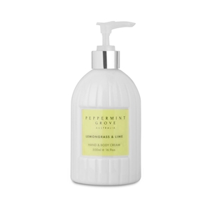 Lemongrass & Lime Hand Cream Pump 500ml