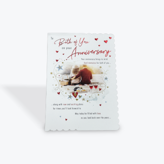 To Both of you on your Anniversary Card