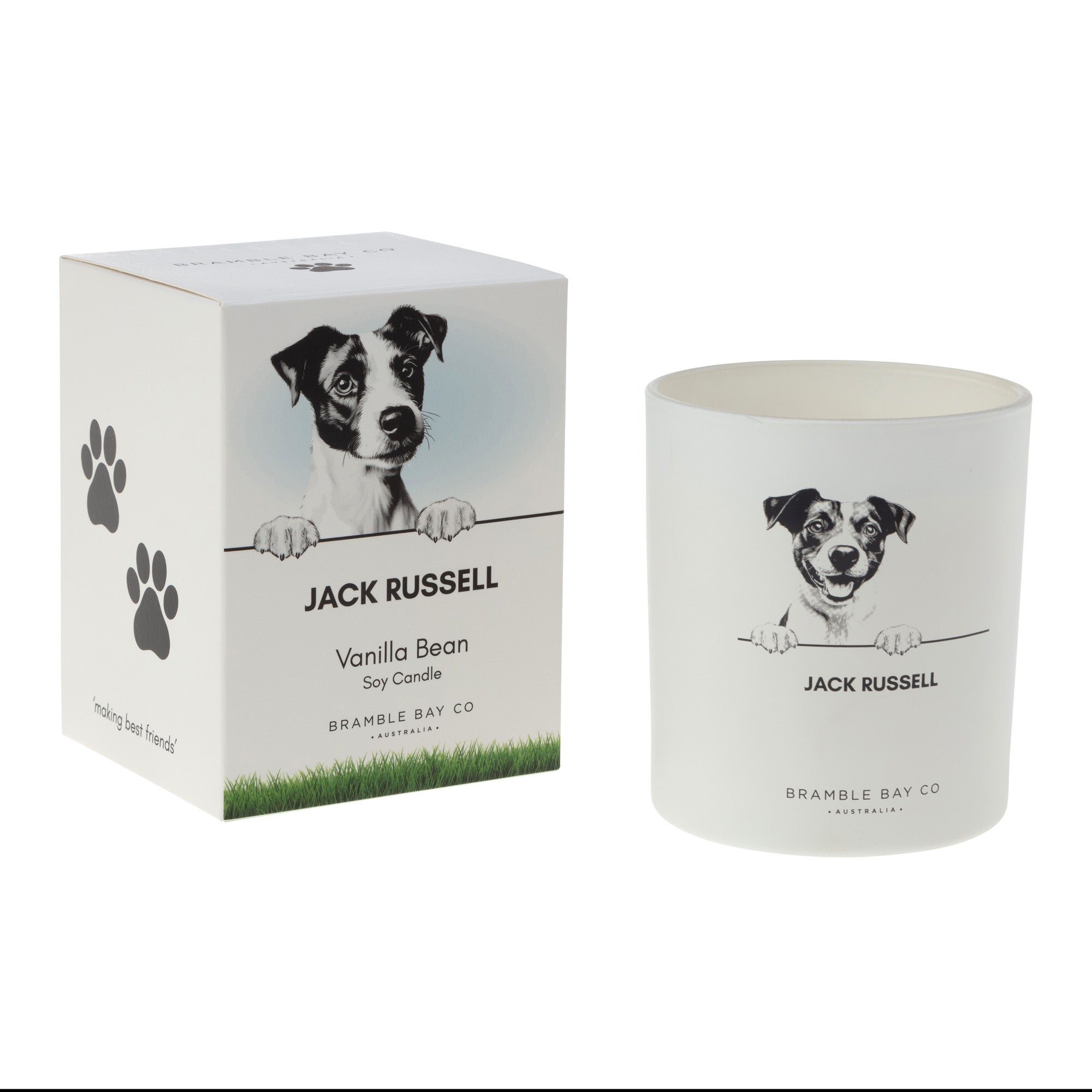Jack Russell Candle