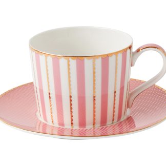 Regency Cup & Saucer 240ML Pink
