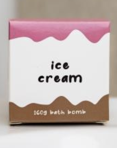 Ice Cream bath bomb