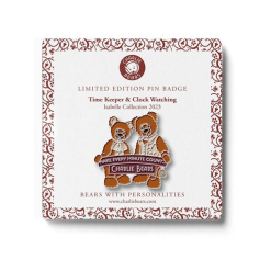 Time Keeper and Clock Watching Badge