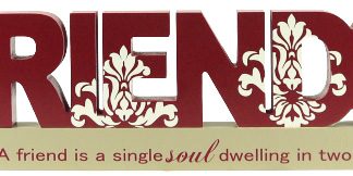 A friend is a single soul dwelling in two bodies.