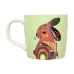 Pete Cromer Barn Friends Mug 375ML Bunny Green