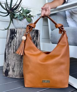 Anna Nova Australia Tropicana Hobo-Camel