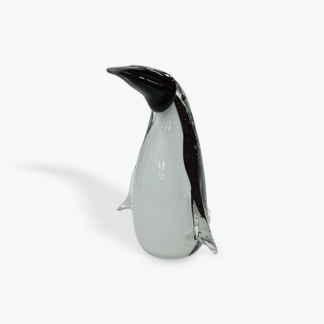 Beautiful Glass Penguin Figurine 16cm