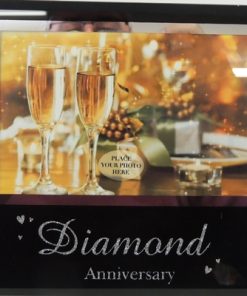 60th Diamond Anniversary Photo Frame