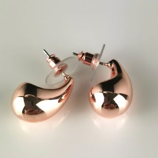 Earings Rose Gold Chunky