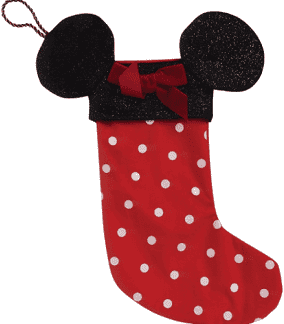 Minnie Christmas: Christmas Novelty Stocking