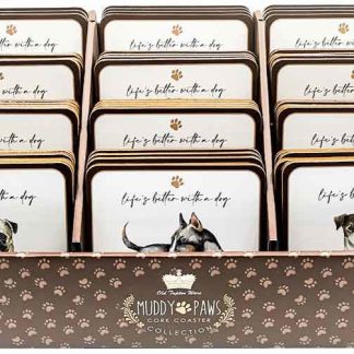 Muddy Paws Coasters