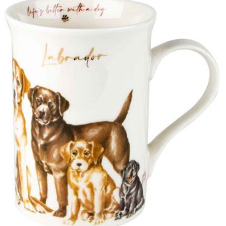 Muddy Paws Labrador Mug