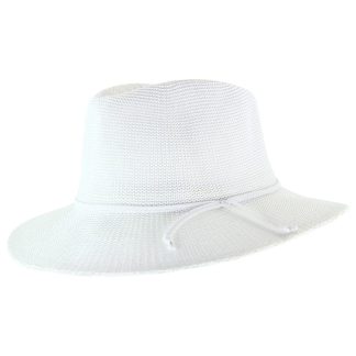 Jacqui Mannish Hat White RL73