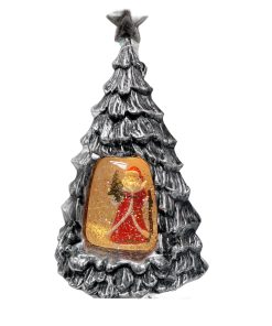 Snow Globe Santa Star