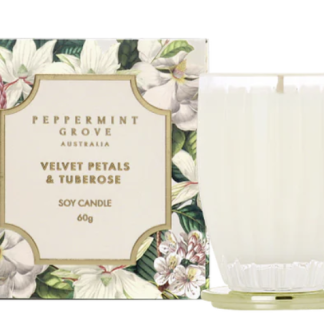 Velvet Petals & Tuberose 60g Candle