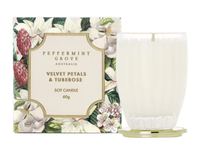 Velvet Petals & Tuberose 60g Candle