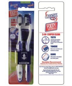 Fremantle Dockers Toothbrush Twin Pack