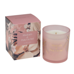Scent with Love Candle - Rhubarb & Pink Orchid