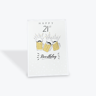 Happy 21st Birthday Card