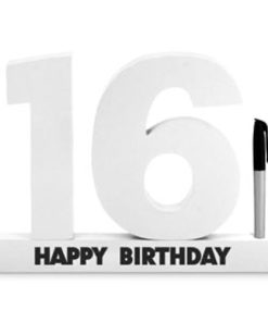 16th White Signature Block