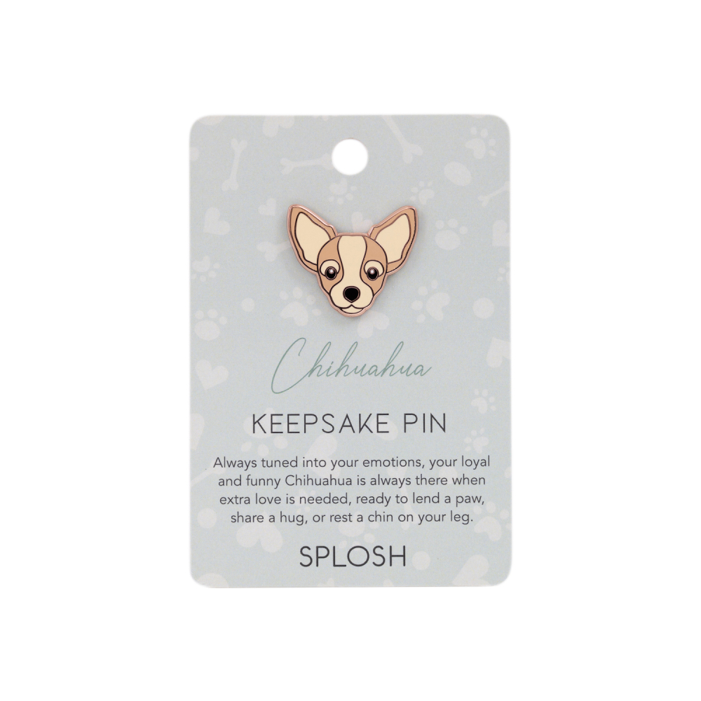 Chihuahua Keepsake Pin