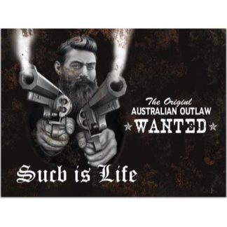 Ned Kelly 2 Tin Sign