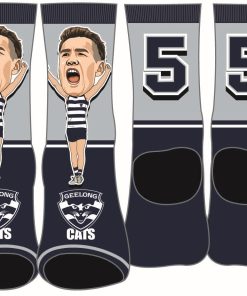 Adult Henrik Sock Cats Cameron