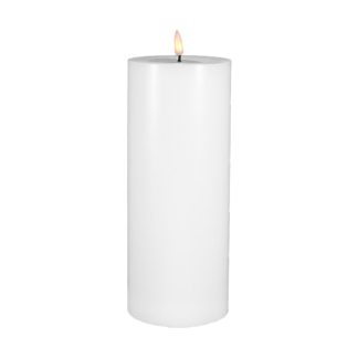 Let's Get Lit LED Flameless Candle 10x25cm Natural