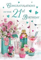 Congratulations On Your 21st Birthday Card