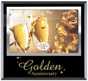 50th Golden Anniversary Photo Frame
