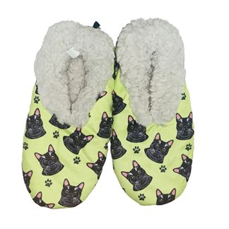 Black Cat Comfies Slippers