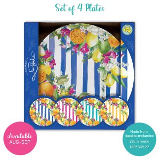 Alfresco Plates set Amalfi Coast