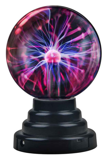 Premium Quality 8 Inch Plasma Ball Black